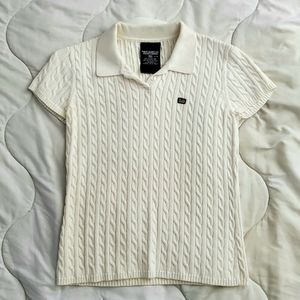 Polo white sweater